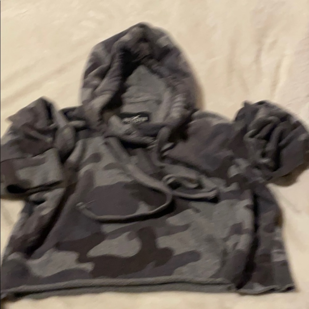 CROP BOYFRIEND  HOODIE